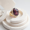 Load image into Gallery viewer, Amethyst Organic Tumble Ring