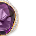 Load image into Gallery viewer, Amethyst Organic Tumble Ring