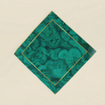 Load image into Gallery viewer, Malachite Muse - 100% Organic Silk Scarf