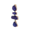 Load image into Gallery viewer, Tanzanite, Emerald With Diamond Gemstone 18k Gold Pendant Jewelry