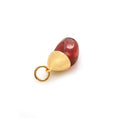 Load image into Gallery viewer, 18K Yellow Gold Raw Tourmaline Gemstone Pendant