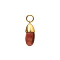 Load image into Gallery viewer, 18K Yellow Gold Raw Tourmaline Gemstone Pendant
