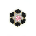 Load image into Gallery viewer, Tourmaline, Black Onyx With Diamond Gemstone 14k Gold Pendant Jewelry
