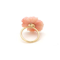 Load image into Gallery viewer, Pink Opal And Pink Tourmaline Gemstone 14k Rose Gold Ring