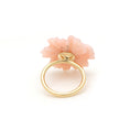 Load image into Gallery viewer, 14k Gold Crystal Craving And Pink Tourmaline Gemstone Ring