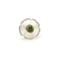 Load image into Gallery viewer, 14k Gold Crystal Craving And Green Tourmaline Gemstone Ring