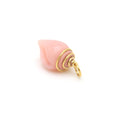 Load image into Gallery viewer, 18k Gold Pink Opal Charm