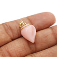 Load image into Gallery viewer, 18k Gold Pink Opal Charm