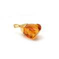 Load image into Gallery viewer, 18K Solid Yellow Gold Raw Citrine Gemstone Pendant