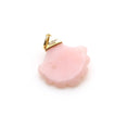Load image into Gallery viewer, Pink Opal Carving 14k Gold Charm For Jewelry Making