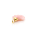 Load image into Gallery viewer, Pink Opal Carving 14k Gold Charm For Jewelry Making