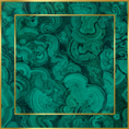 Load image into Gallery viewer, Malachite Muse - 100% Organic Silk Scarf