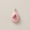 Load image into Gallery viewer, Natural Pink Opal & Pink Tourmaline 14K Solid Gold Pendant | Handcrafted Fine Jewelry