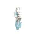 Load image into Gallery viewer, Natural Aqua 18K gold pendant back view - NFJSD-1660
