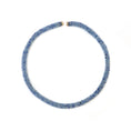 Load image into Gallery viewer, Natural Blue Quartz 18K gold necklace front view - NFJSD-1865
