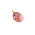 Load image into Gallery viewer, Natural Tourmaline 14K gold pendant side angle - NFJSD-1953