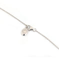 Load image into Gallery viewer, Natural Grey Moonstone 14K gold necklace close-up detail - NFJSD-1425