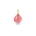Load image into Gallery viewer, Natural Tourmaline 14K gold pendant back view - NFJSD-1961