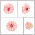 Load image into Gallery viewer, Natural Pink Opal and Tourmaline 14K gold pendant top view - NFJSD-1541