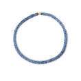 Load image into Gallery viewer, Natural Blue Quartz 18K gold necklace close-up detail - NFJSD-1865