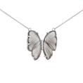 Load image into Gallery viewer, Natural Grey Moonstone 14K gold necklace lifestyle shot - NFJSD-1425
