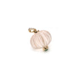Load image into Gallery viewer, Natural Morganite and Emerald 14K gold pendant front view - NFJSD-1990
