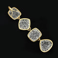 Load image into Gallery viewer, Natural Crystal Carving 18K gold pendant close-up detail - NFJSD-1595
