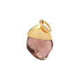 Load image into Gallery viewer, Natural Tourmaline 18K gold pendant front view - NFJSD-1477
