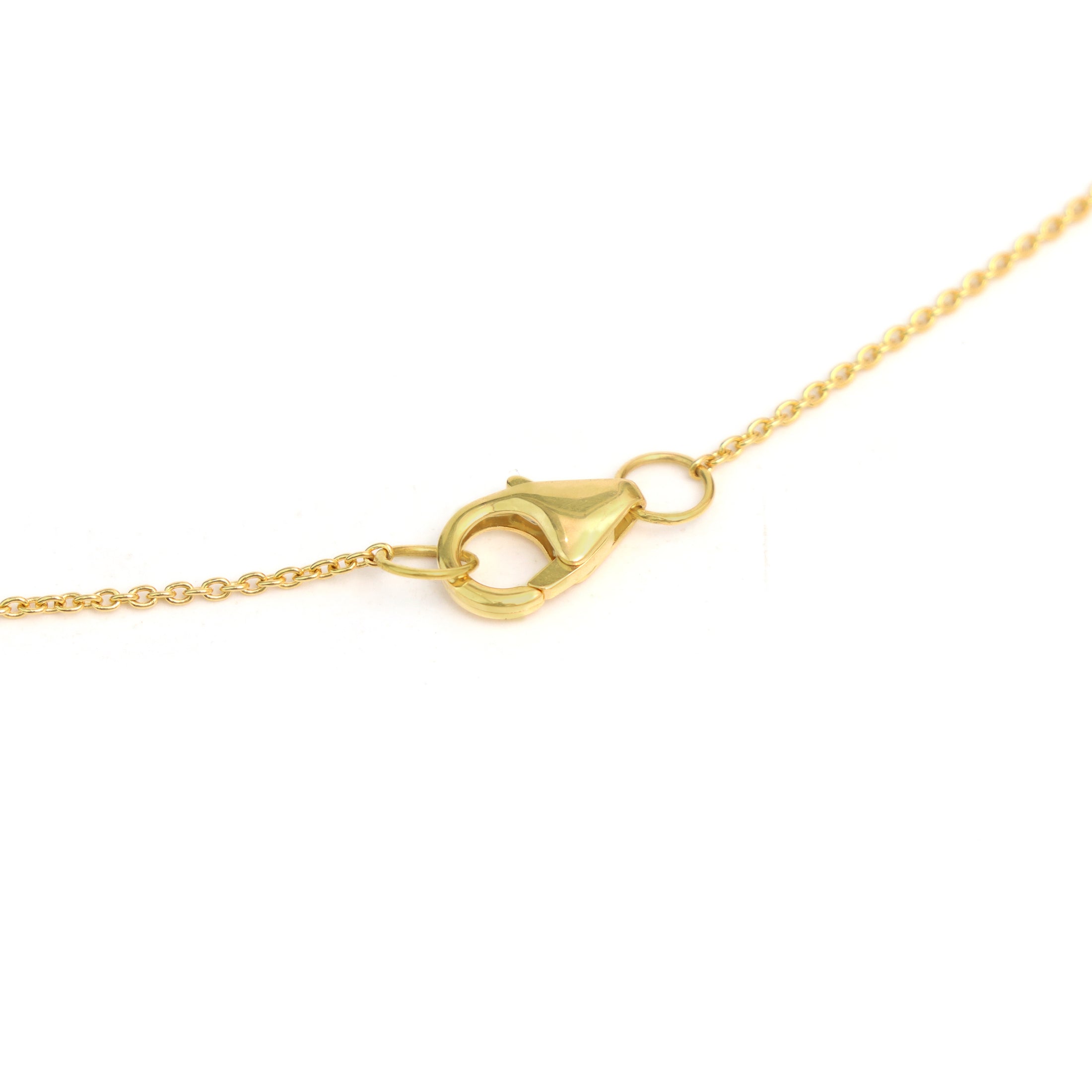 Natural Tourmaline and Tourmaline 18K gold necklace lifestyle shot - NFJSD-1785