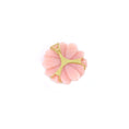 Load image into Gallery viewer, Natural Pink Opal and Tourmaline 14K gold pendant close-up detail - NFJSD-1541
