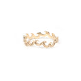 Load image into Gallery viewer, Natural Gold Ring 14K gold ring front view - NFJSD-1860

