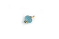 Load image into Gallery viewer, Natural Aqua and Emerald 18K gold pendant front view - NFJSD-1779
