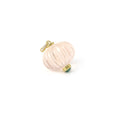 Load image into Gallery viewer, Natural Morganite and Emerald 14K gold pendant top view - NFJSD-1990
