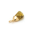 Load image into Gallery viewer, Natural Tourmaline 18K gold pendant top view - NFJSD-1483
