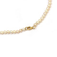 Load image into Gallery viewer, Natural White Aquamarine and Tourmaline 18K gold necklace side angle - NFJSD-1935
