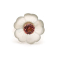 Load image into Gallery viewer, Natural Crystal Carving and Pink Tourmaline 14K gold ring close-up detail - NFJSD-1621
