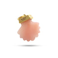 Load image into Gallery viewer, Natural Pink Opal 14K gold charm back view - NFJSD-1341
