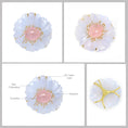 Load image into Gallery viewer, Natural Blue Chalcedony and Tourmaline 14K gold pendant side angle - NFJSD-1816
